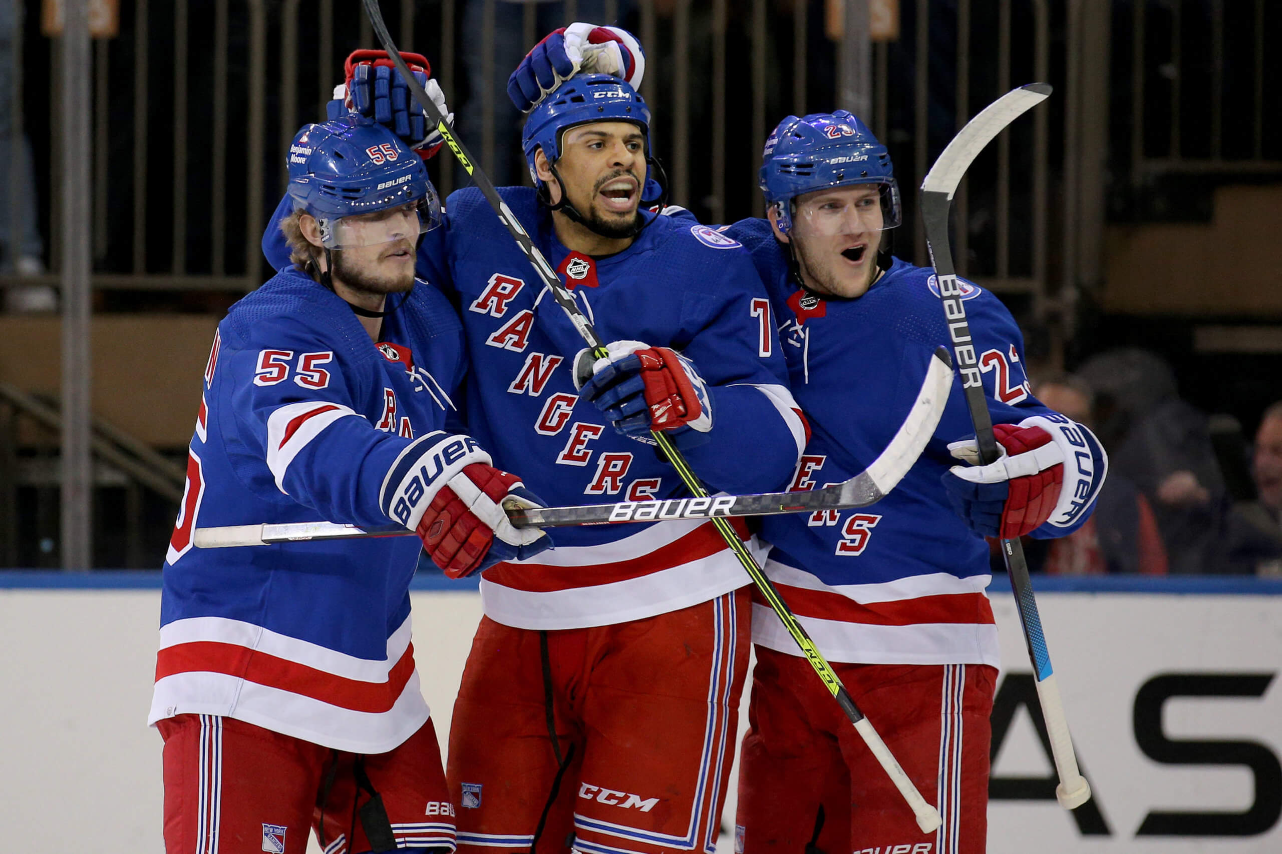 Ryan Reaves, New York Rangers, 'proving to the league that we're a  contender,' take over first place - ESPN