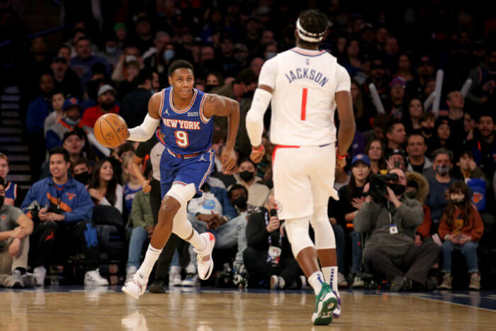 RJ Barrett Knicks Clippers