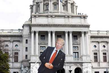 FILE PHOTO: Demonstrations ahead of Biden’s inauguration in U.S.