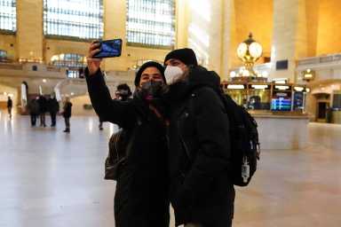 FILE PHOTO: COVID-19 pandemic in New York