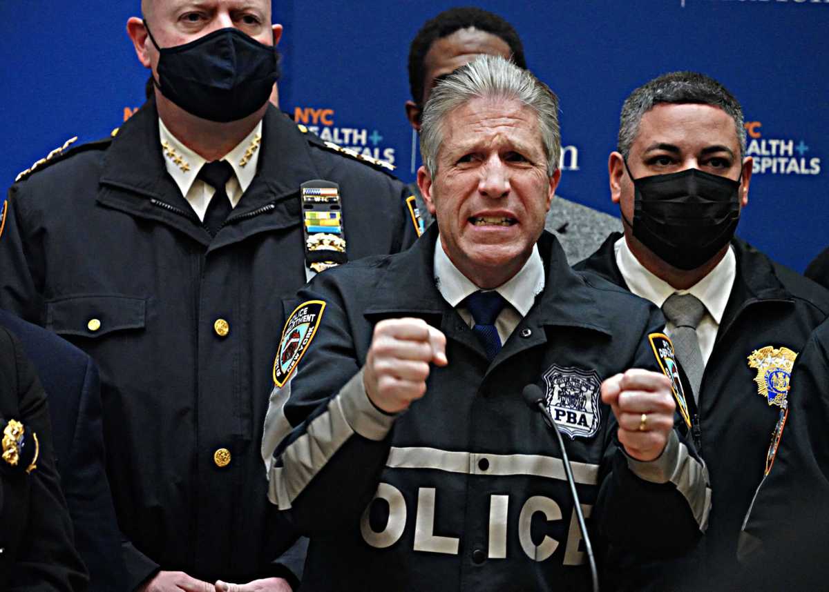 Police Benevolent Association Patrick Lynch