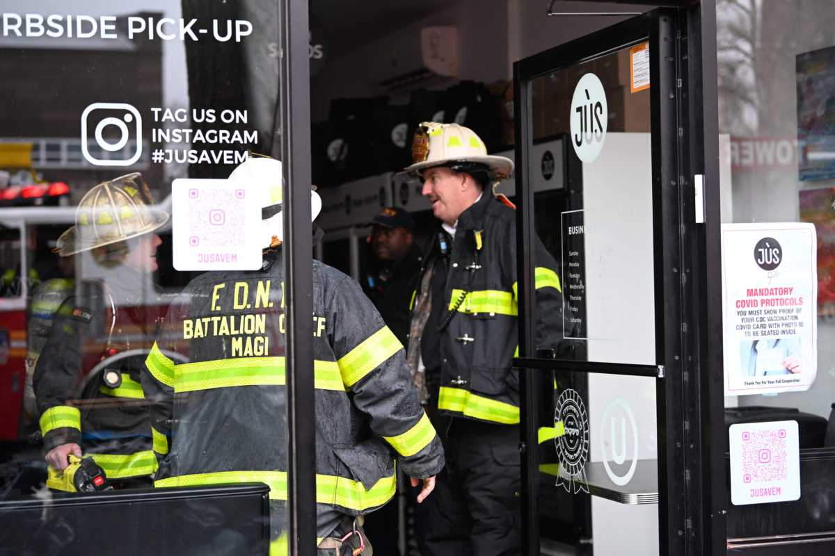 A fire broke out at 1306 Avenue M