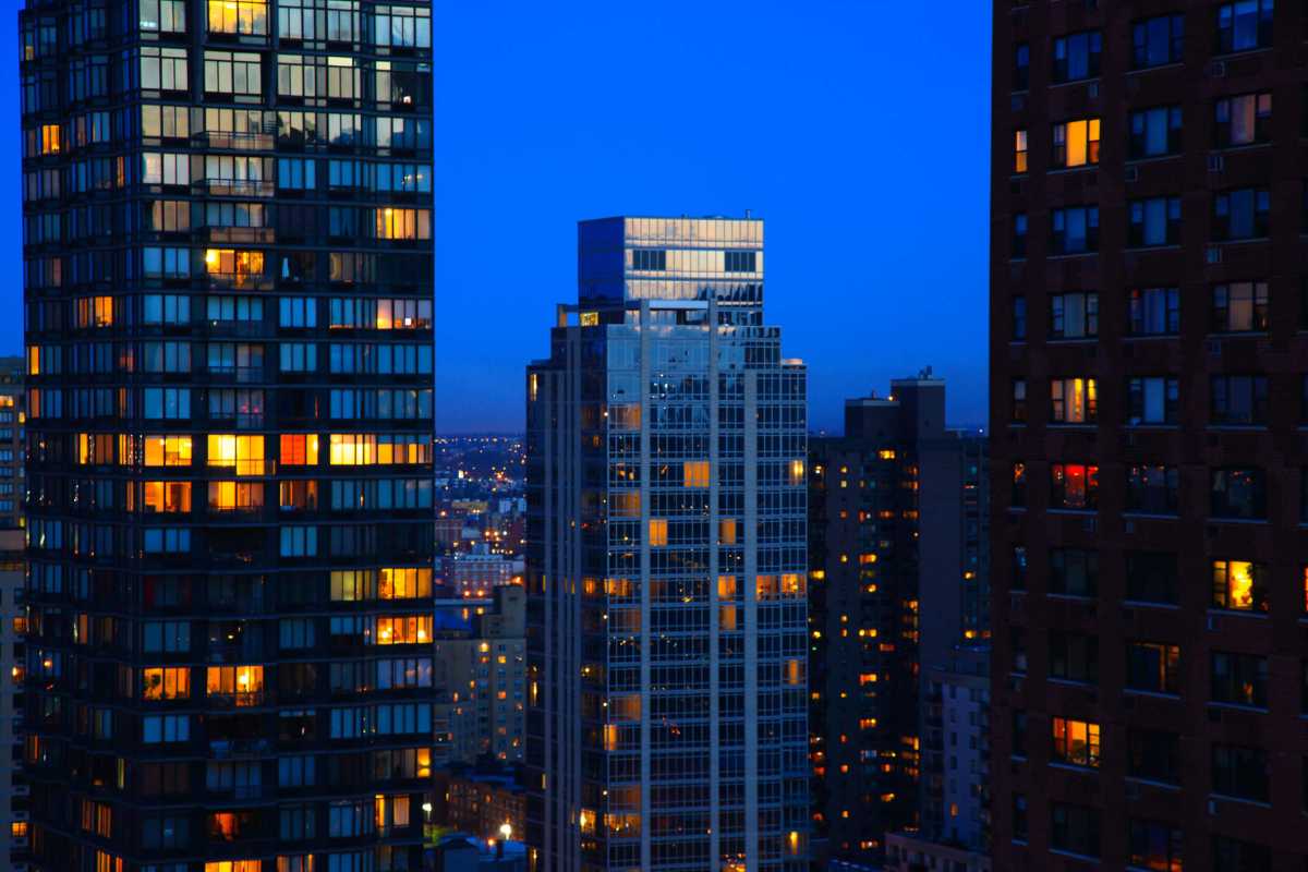 East Side, view from a building in 92 street