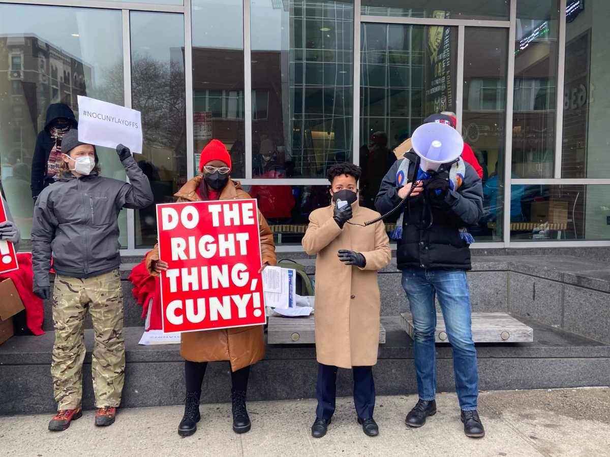 Jan 28. CUNY Rally