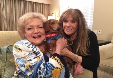 Jill Rappaport with Betty White