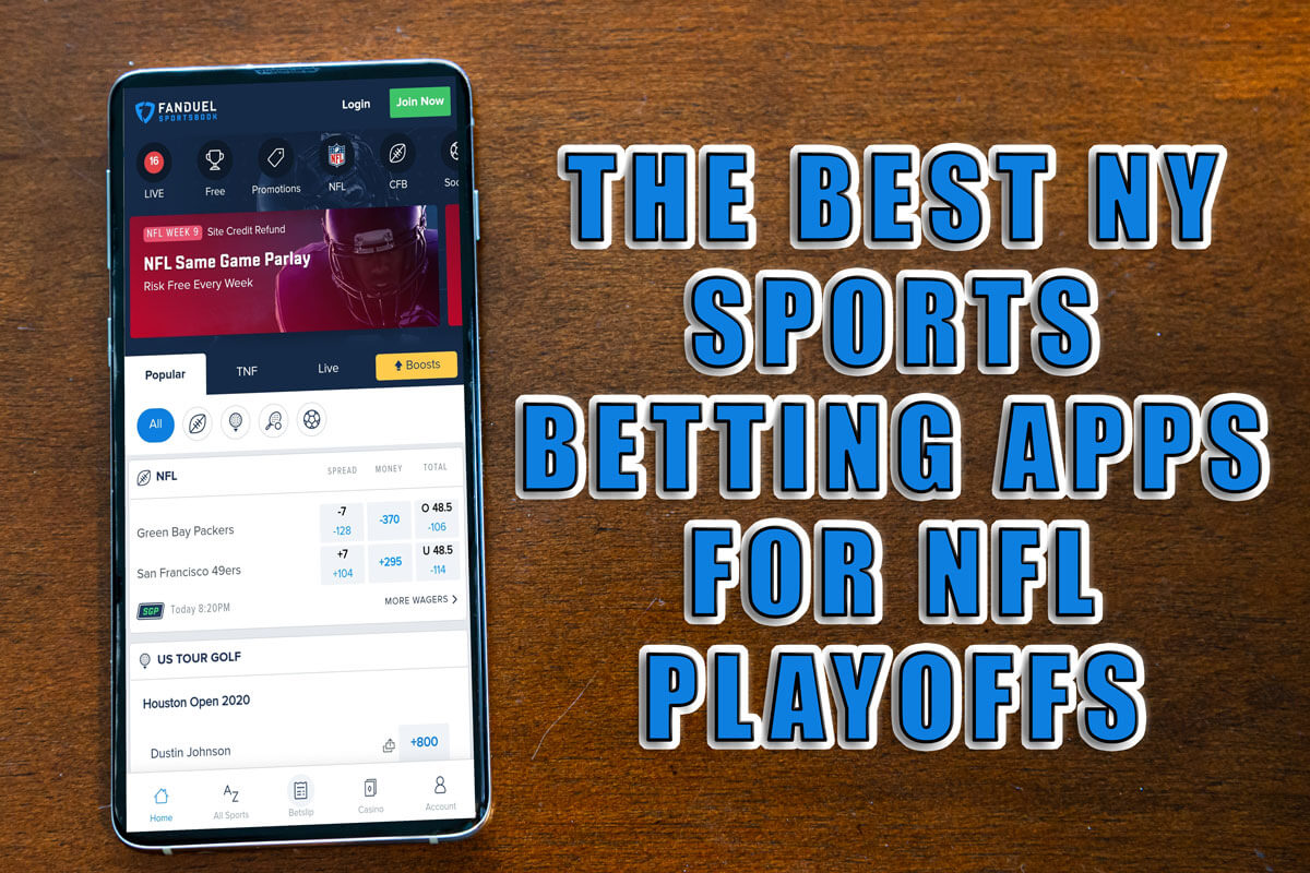 The best NY sports betting apps for NFL Playoffs amNewYork