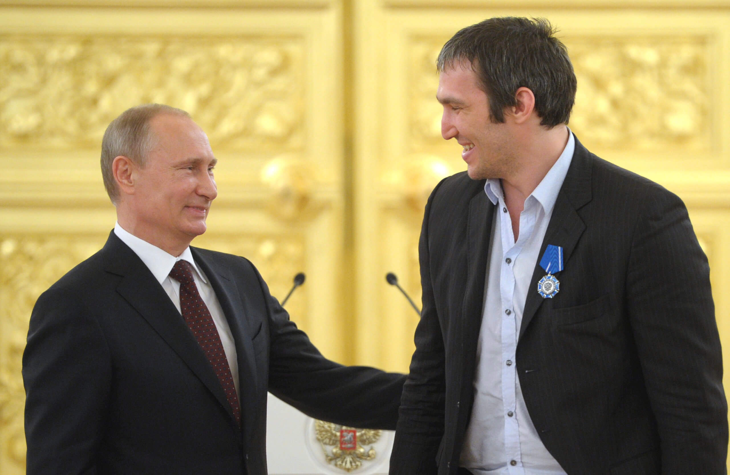 Alex Ovechkin Vladimir Putin