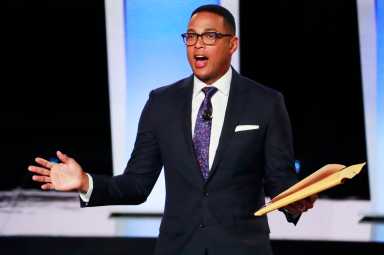 Moderator Don  Lemon of CNN speaks to the audience before the start of the second night of the second 2020 Democratic U.S. presidential debate in Detroit