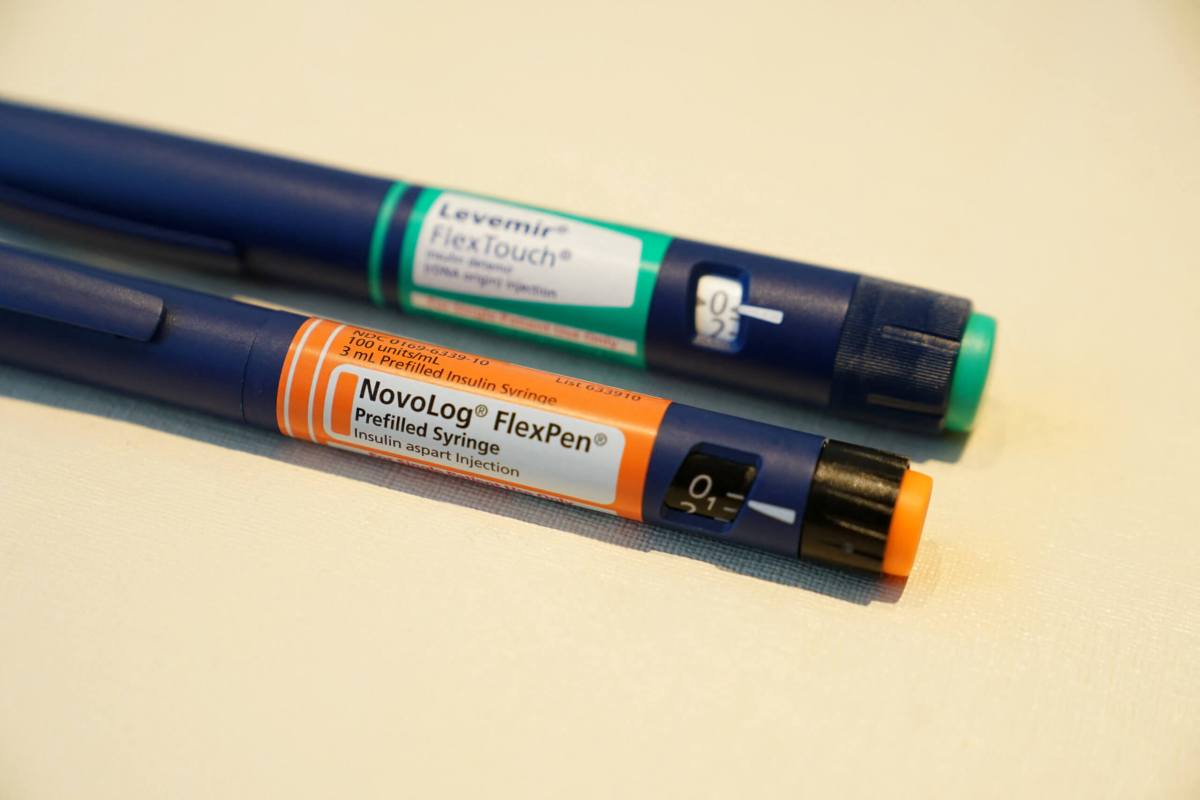 Insulin supplies are pictured in the Manhattan borough of New York City, New York, U.S.