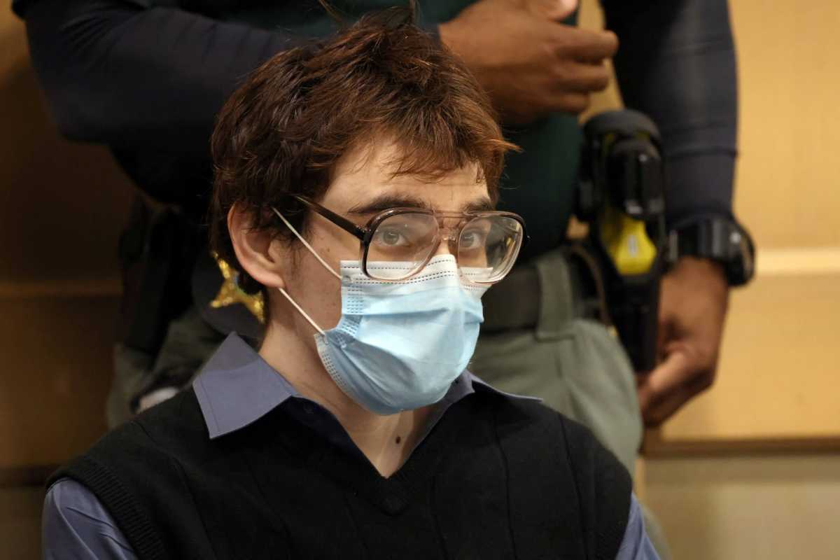 Parkland school shooter Nikolas Cruz appears at the Broward County Courthouse in Fort Lauderdale