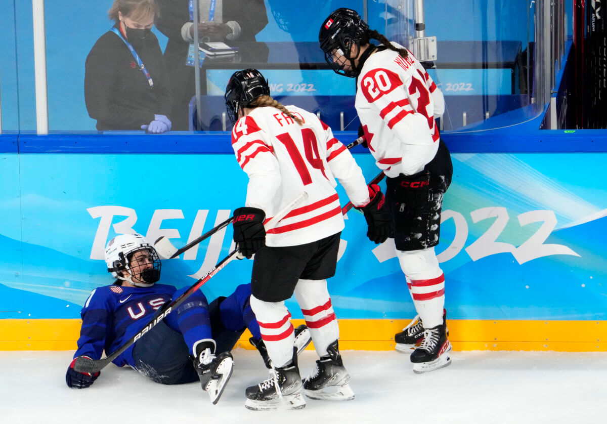 Usa Vs Canada Womens Olympic Hockey