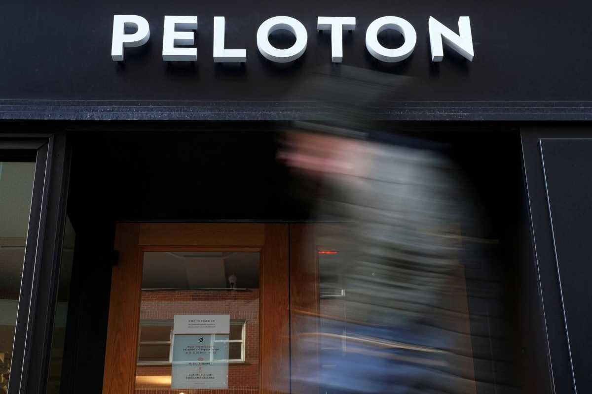 FILE PHOTO – Peloton in New York City
