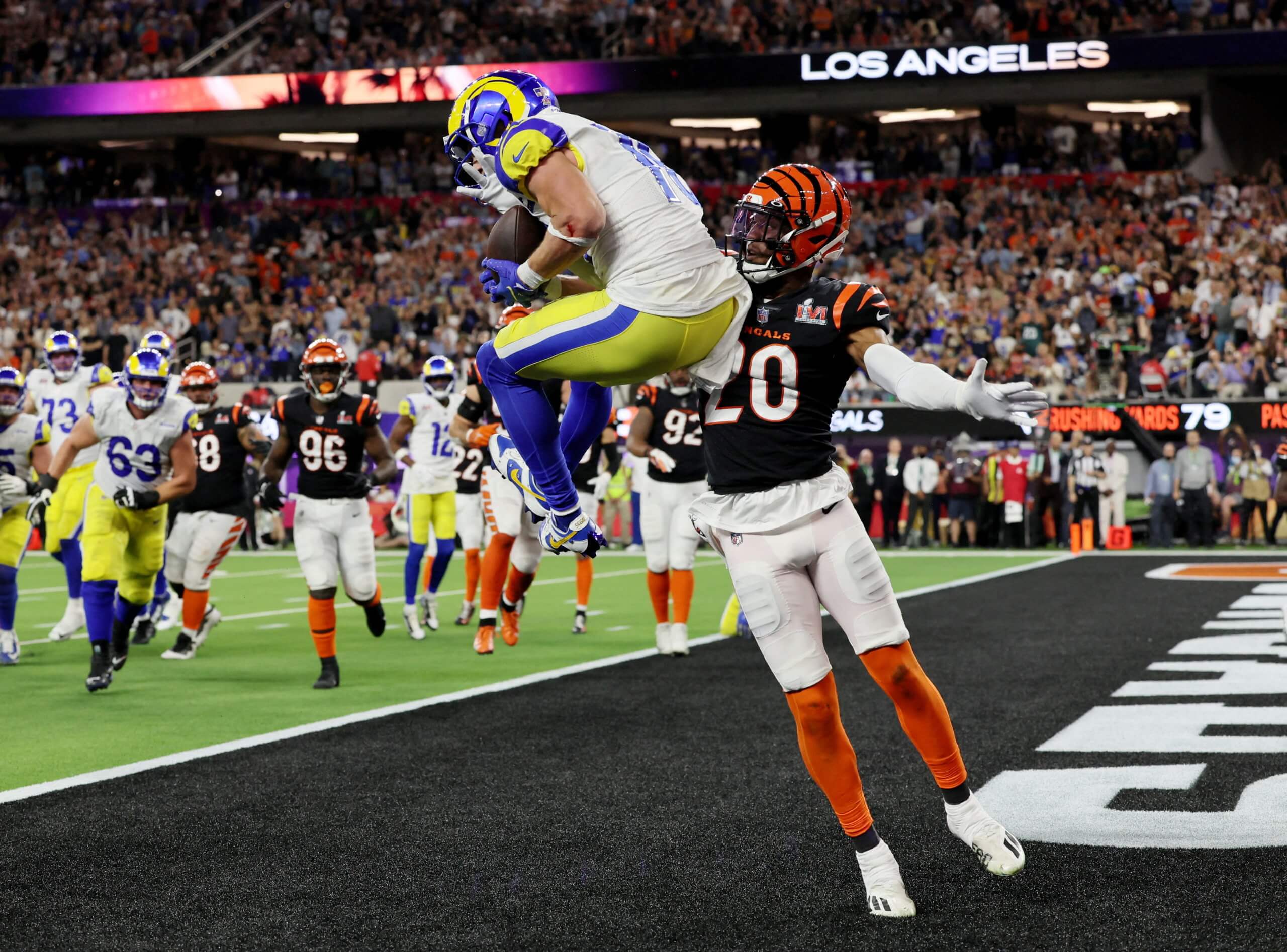 Kupp's late TD lifts Rams over Bengals in Super Bowl