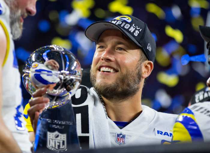 Super Bowl LVII odds Matthew Stafford