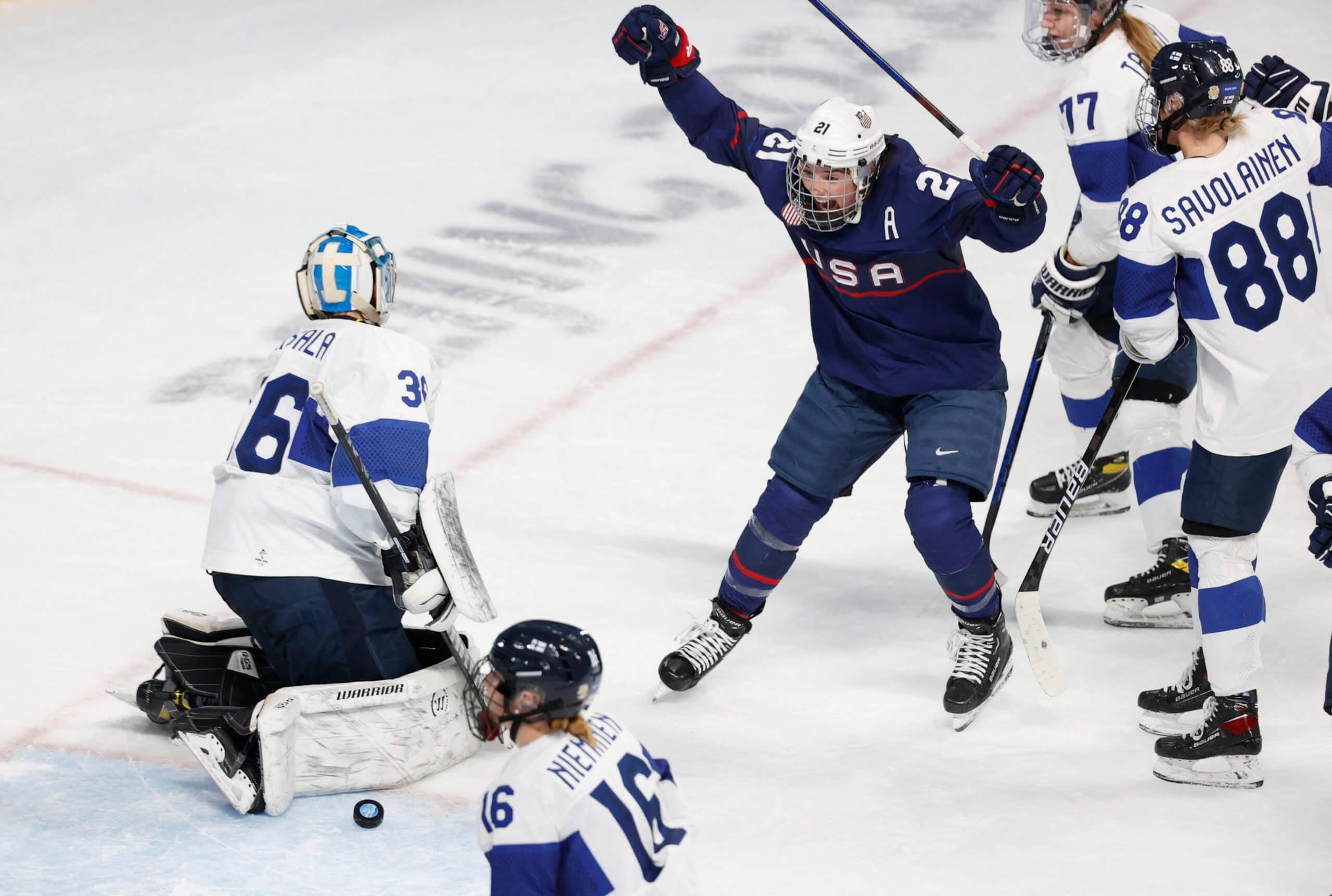 U.S. Men's Hockey Team Opens Its Olympics by Beating China - The