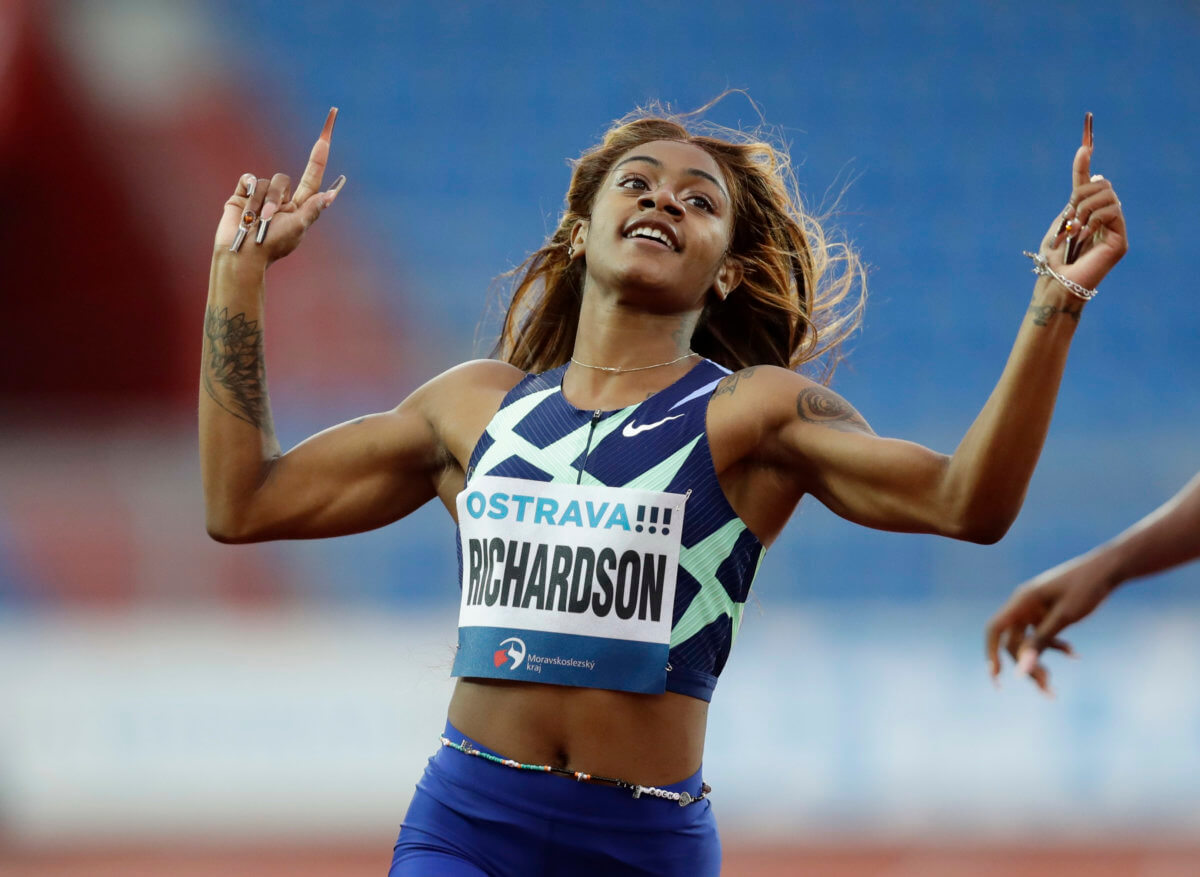 Sha'Carri Richardson Olympics Kamila Valieva
