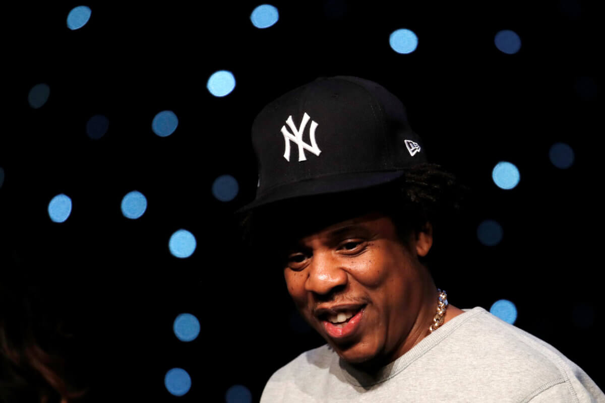 FILE PHOTO – Shawn “Jay-Z” Carter, a founding partner of Reform Alliance appears during launch event in New York