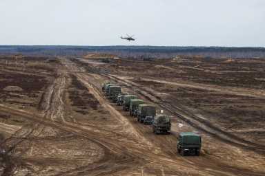 Russia and Belarus extend large military drills as Putin's saber-rattling over Ukraine continues 40 Joint military drills of the armed forces of Russia and Belarus in the Brest Region