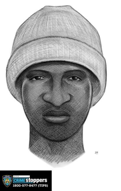 Sketch shows West Village subway creep who tried to rape woman at station 2