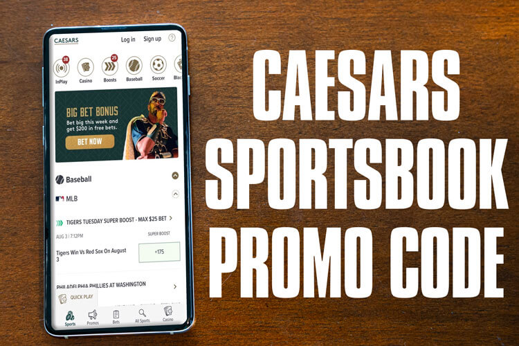Caesars Sportsbook promo code caps February with strong 100 match