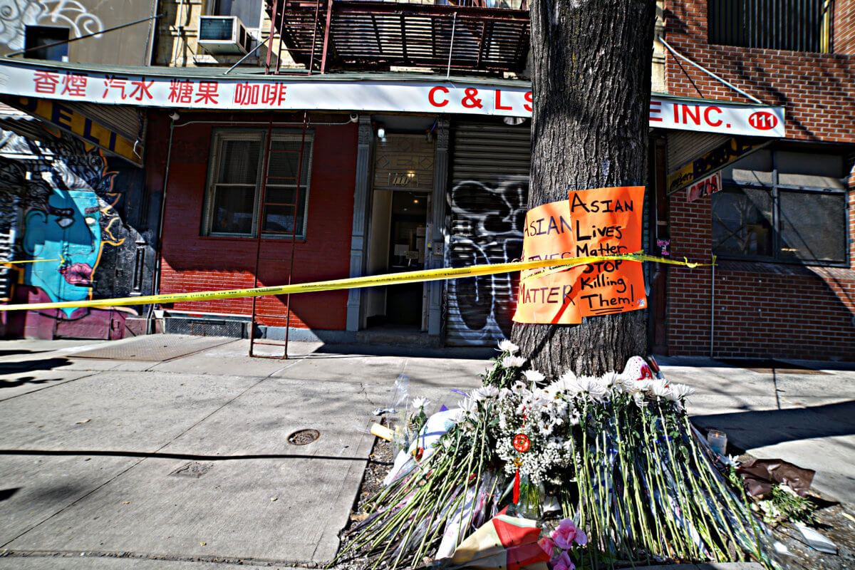 Public memorial to Chinatown murder victim Christina Yuna Lee senselessly trashed 3