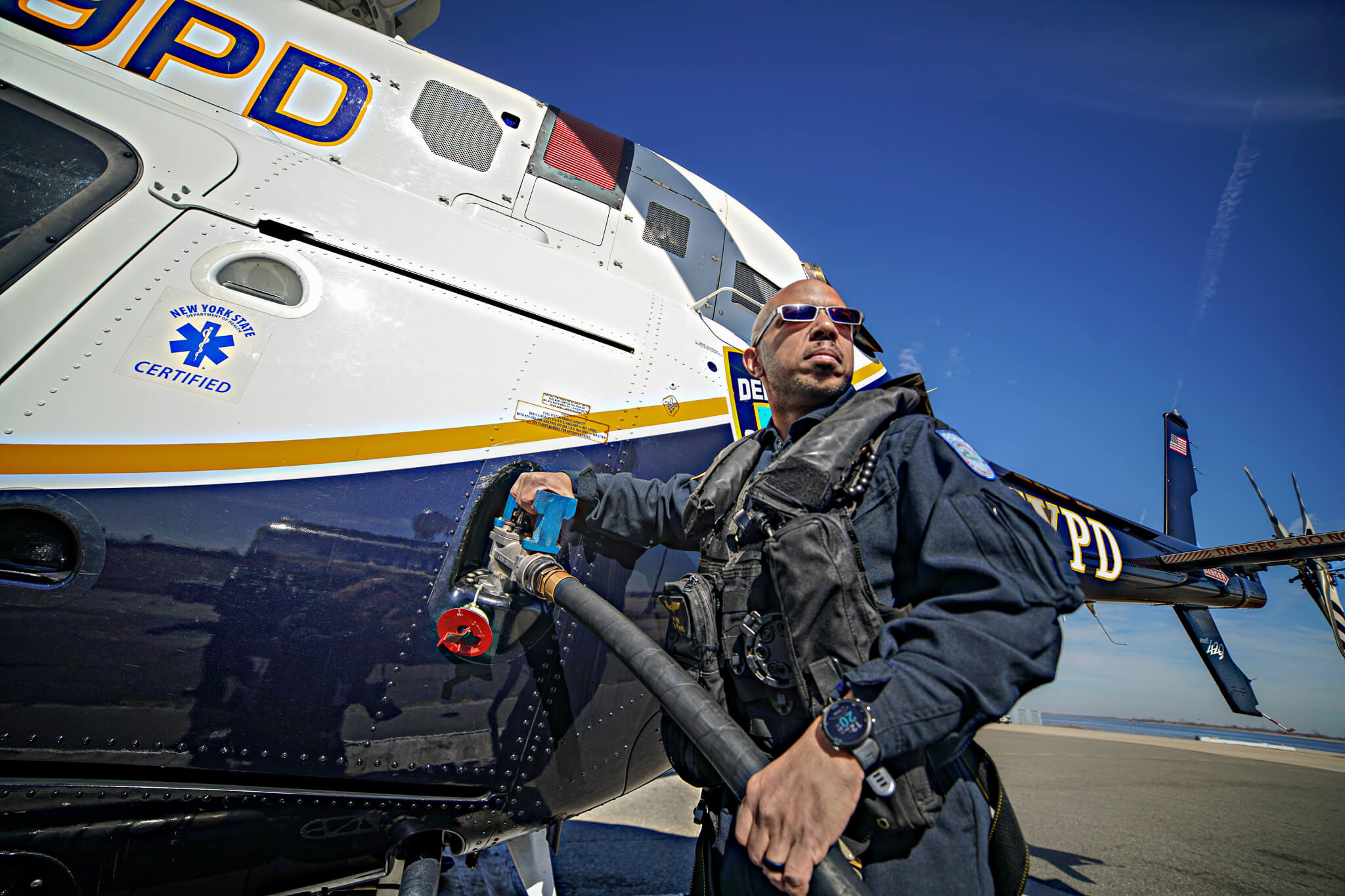 EXCLUSIVE: Fly with three of the NYPD's top aviation pilots, and see some incredible New York scenes 17
