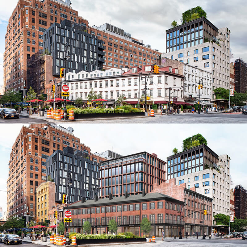 Landmarks Commission greenlights plan to rebuild demolished brick