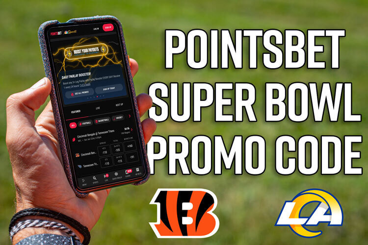 PointsBet promo code for Super Bowl 56 gives access to 2,000 in risk