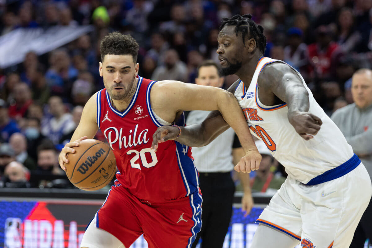 Julius Randle Knicks 76ers