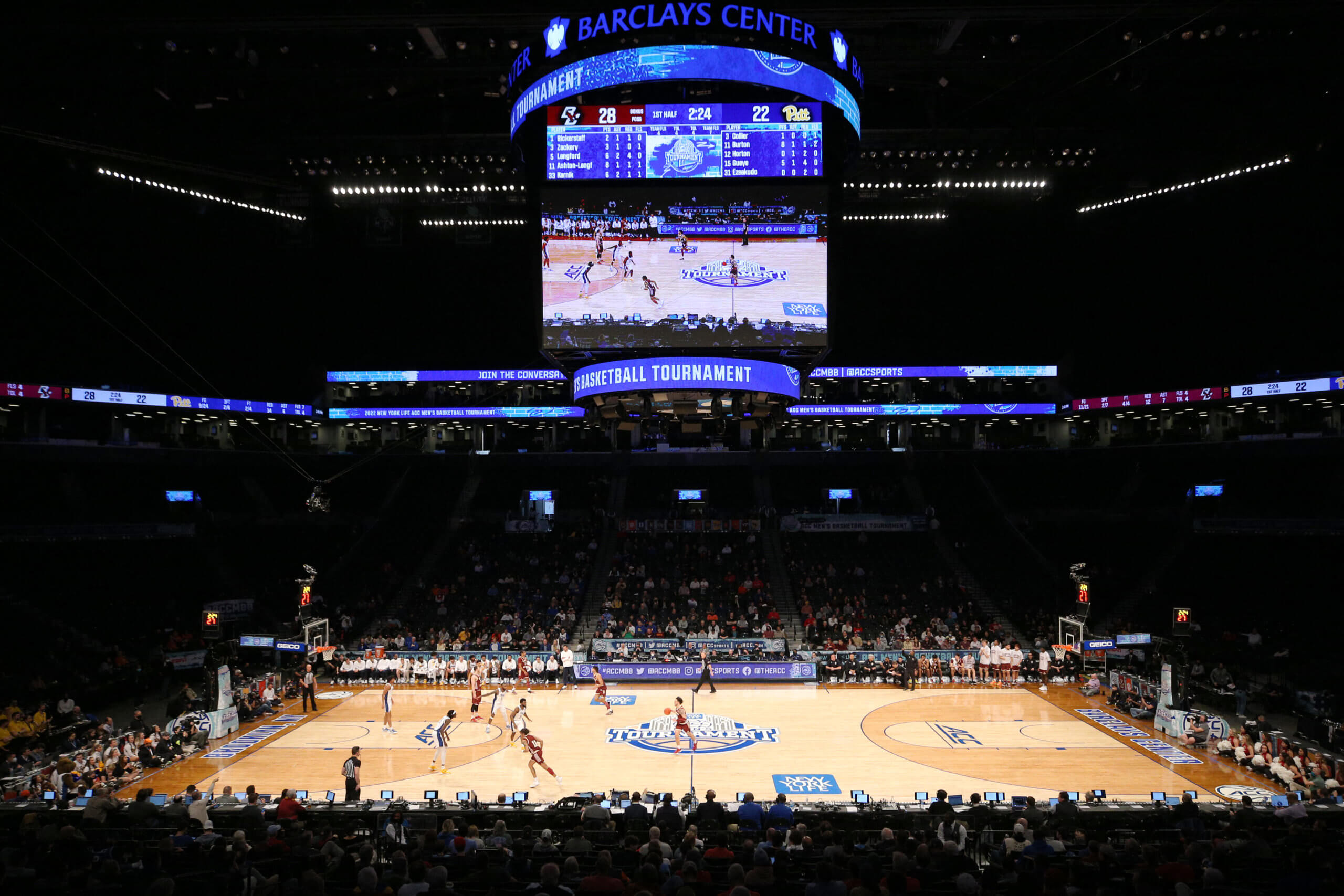 Return of fans to NYC sporting venues bringing sense of normalcy 2 years since COVID 3 Boston College ACC Tournament