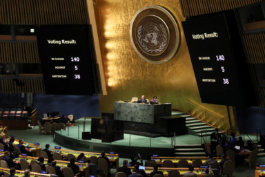 U.N. General Assembly special session on Russia’s invasion of Ukraine in New York City