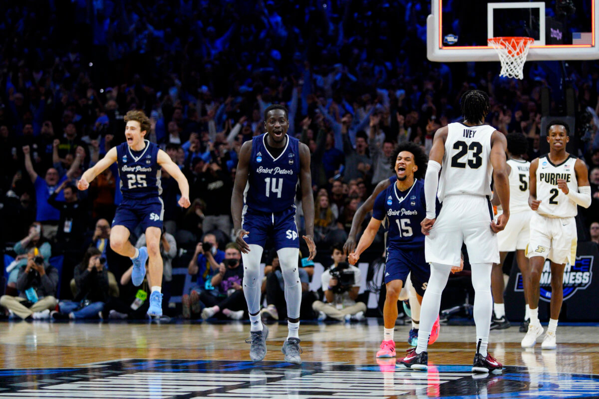 NCAA St Peters Purdue Basketball