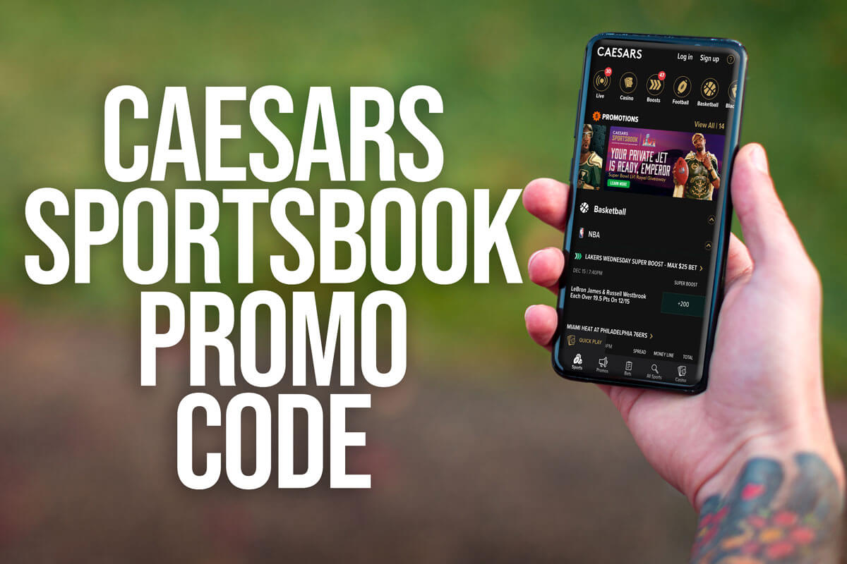 Caesars Sportsbook promo code gifts wild March 100 deposit match