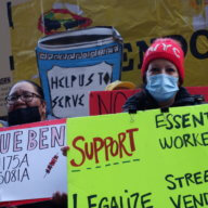 Street vendors rally for greater NYC protection