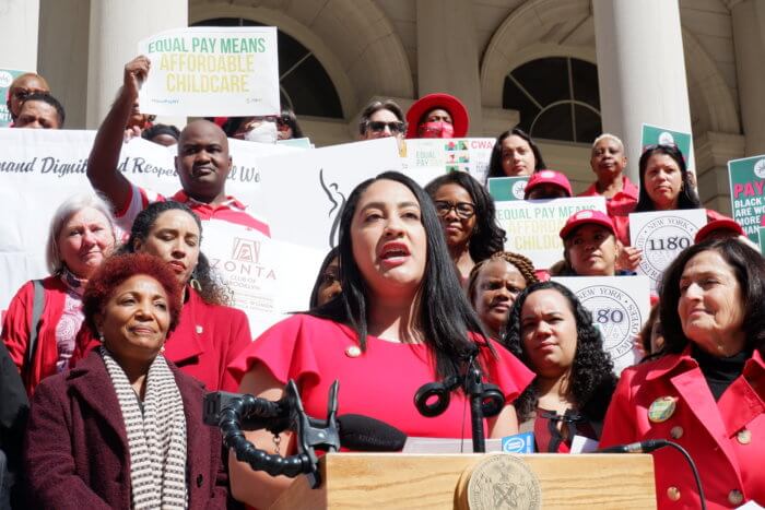 'That ain't right': City Council Members rally to end gender pay gap 2