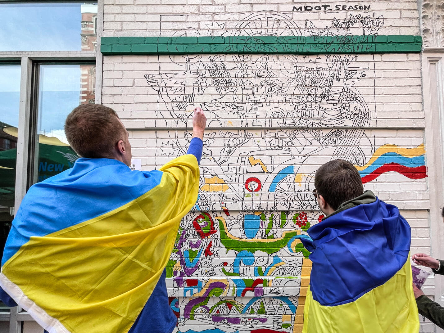 Artistic Expressions of Solidarity with Ukraine in the East Village 6