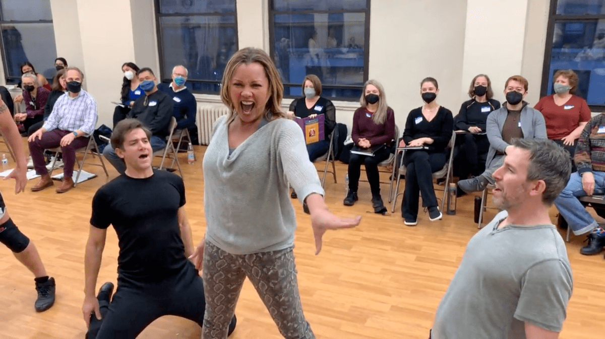 Vanessa Williams in Rehearsals – Anyone Can Whistle – Jason Brouillard higher res