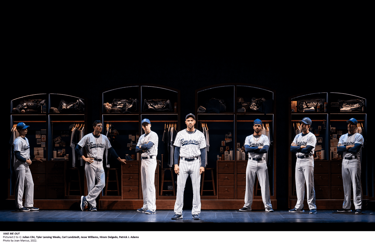 0002r_The Cast in TAKE ME OUT. Photo by Joan Marcus 2022