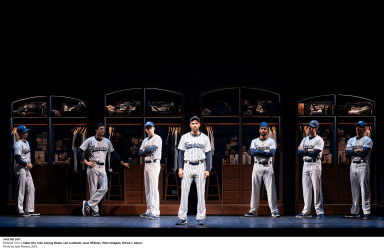 0002r_The Cast in TAKE ME OUT. Photo by Joan Marcus 2022