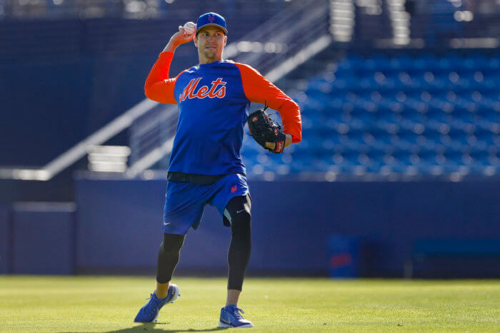 Mets ace Jacob deGrom's tweak in workout regimen helping build up