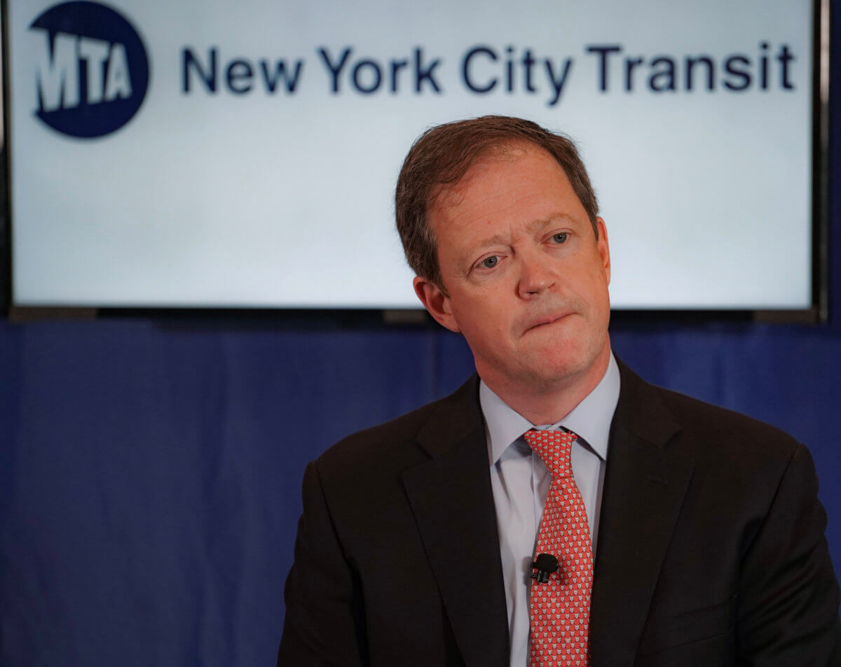 New York City Transit President Richard Davey