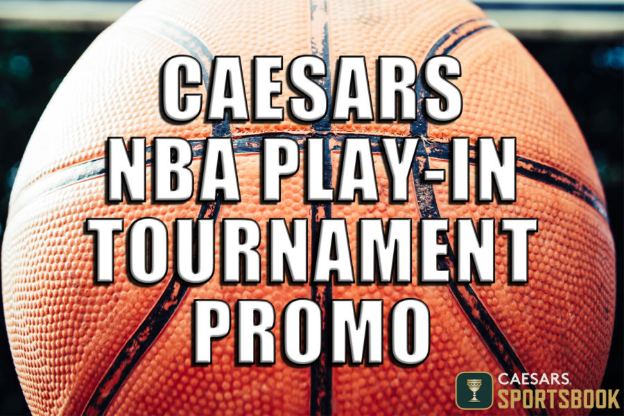 Caesars Sportsbook promo for NBA PlayIn Tournament includes 1,100