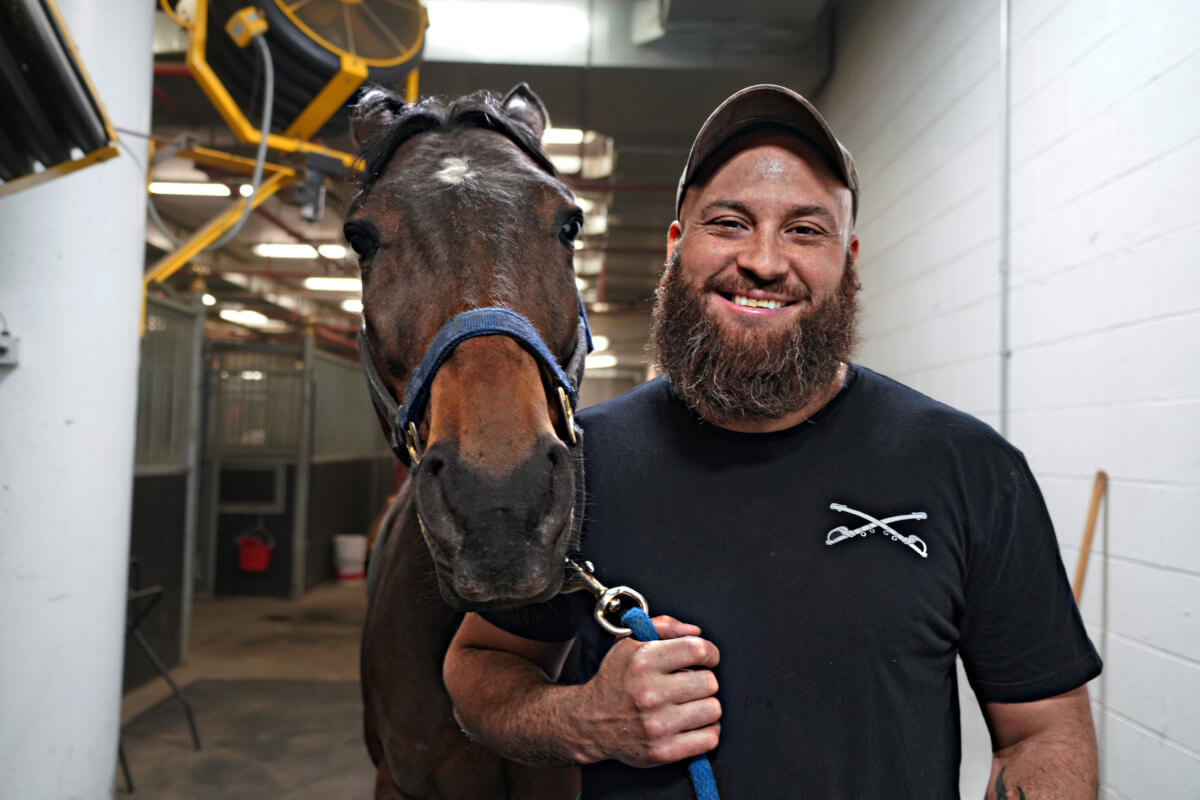 No horsing around for the blacksmith responsible for keeping the NYPD's Mounted Unit on its hooves 9