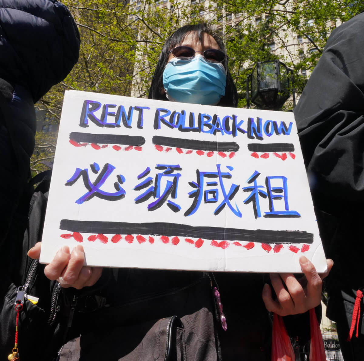 Rent wars: Protesters rally against rent increases at City Hall Park 10