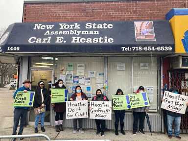 Heastie-demonstration