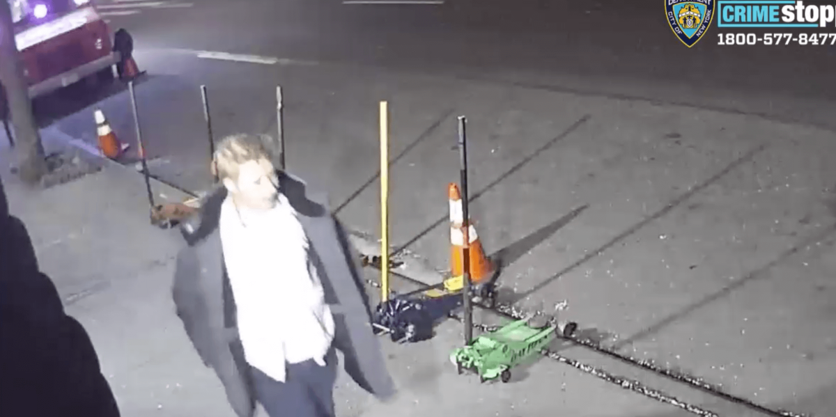 The alleged stabbing suspect.