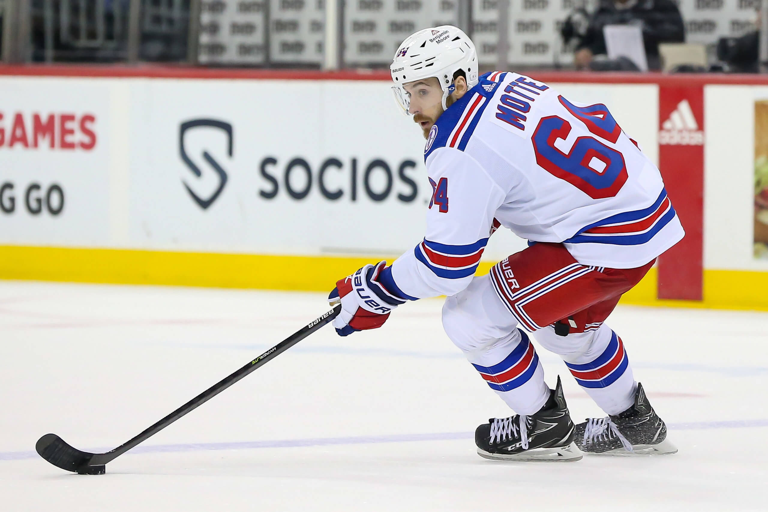 Tyler Motte 'trying to find a role' with New York Rangers in second round 2 Tyler Motte
