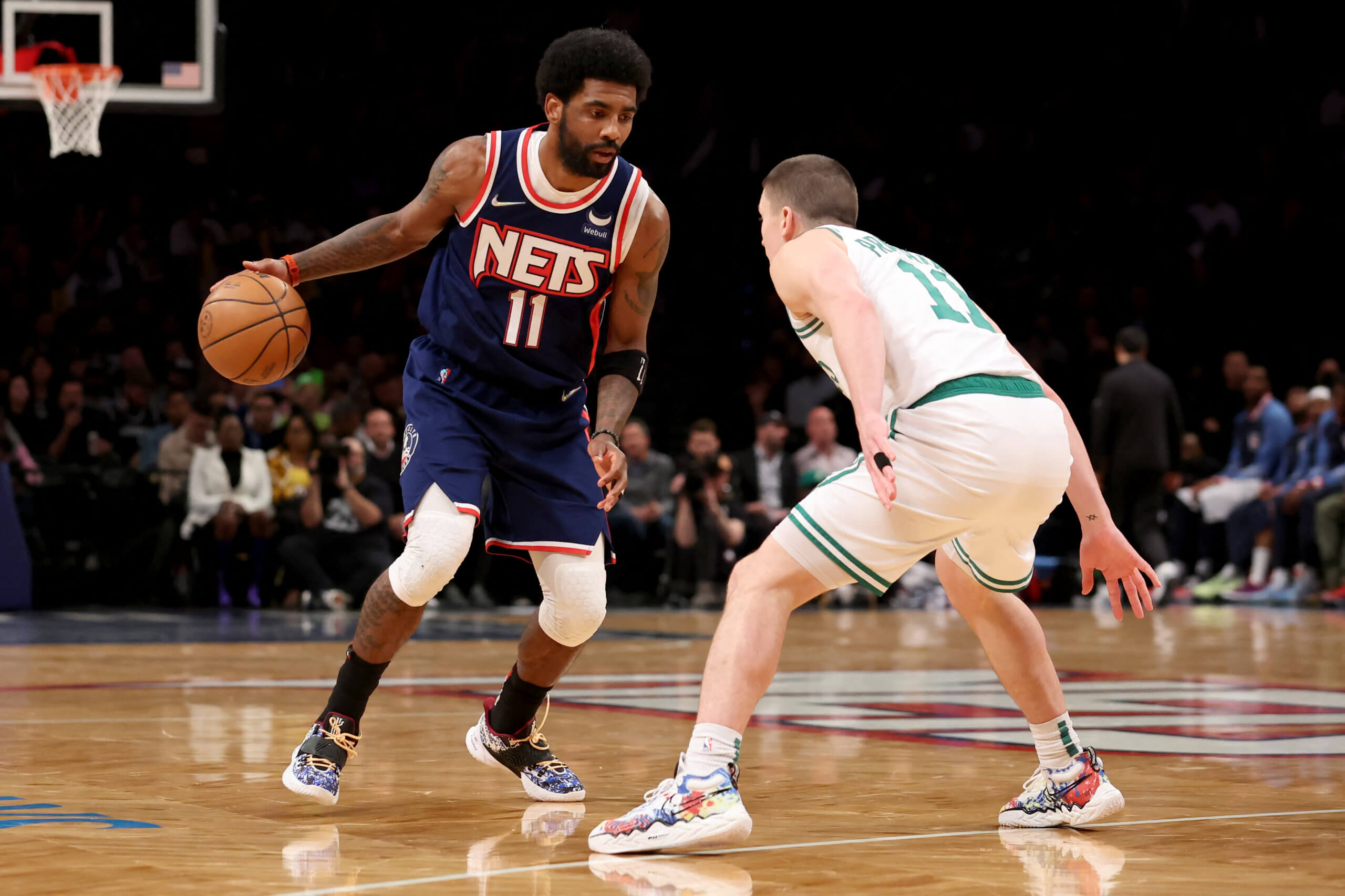 Nets Kyrie Irving discusses mindset during tumultuous season 3 Kyrie Irving Brooklyn Nets