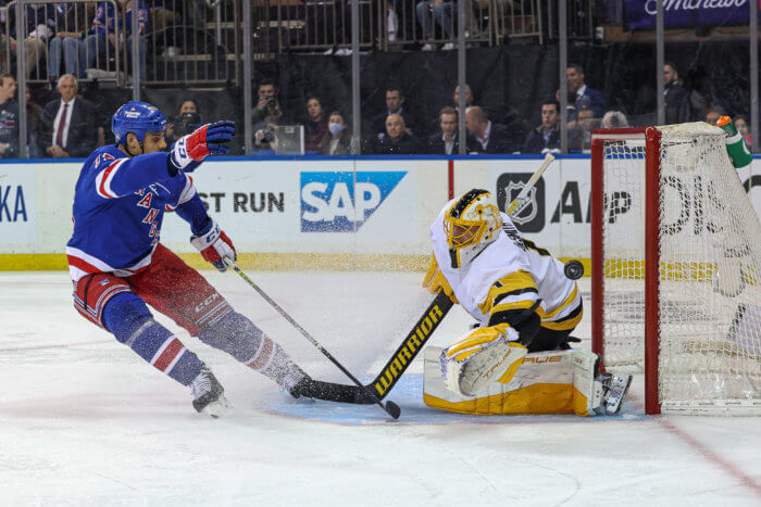Pittsburgh Penguins goaltender Casey DeSmith (pictured) will miss the remainder of the playoffs.