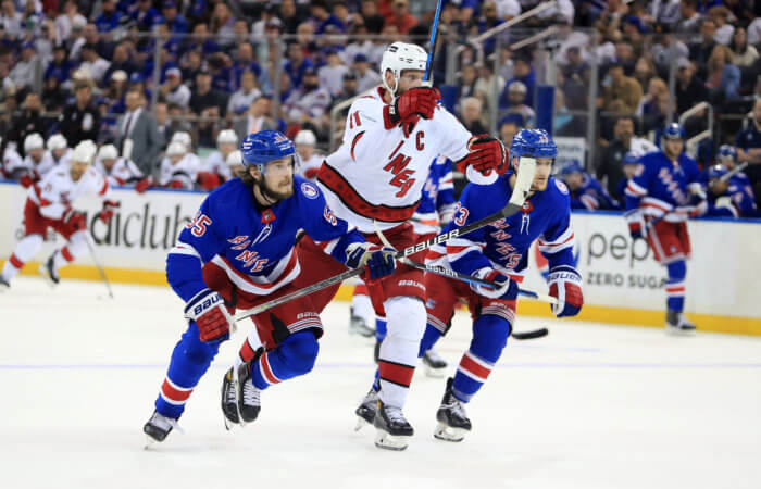 New York Rangers Jacob Trouba The new Captain! During The 2022 Stanley Cup  Play Offs Autographed 8x10 Photo Picture at 's Sports Collectibles  Store